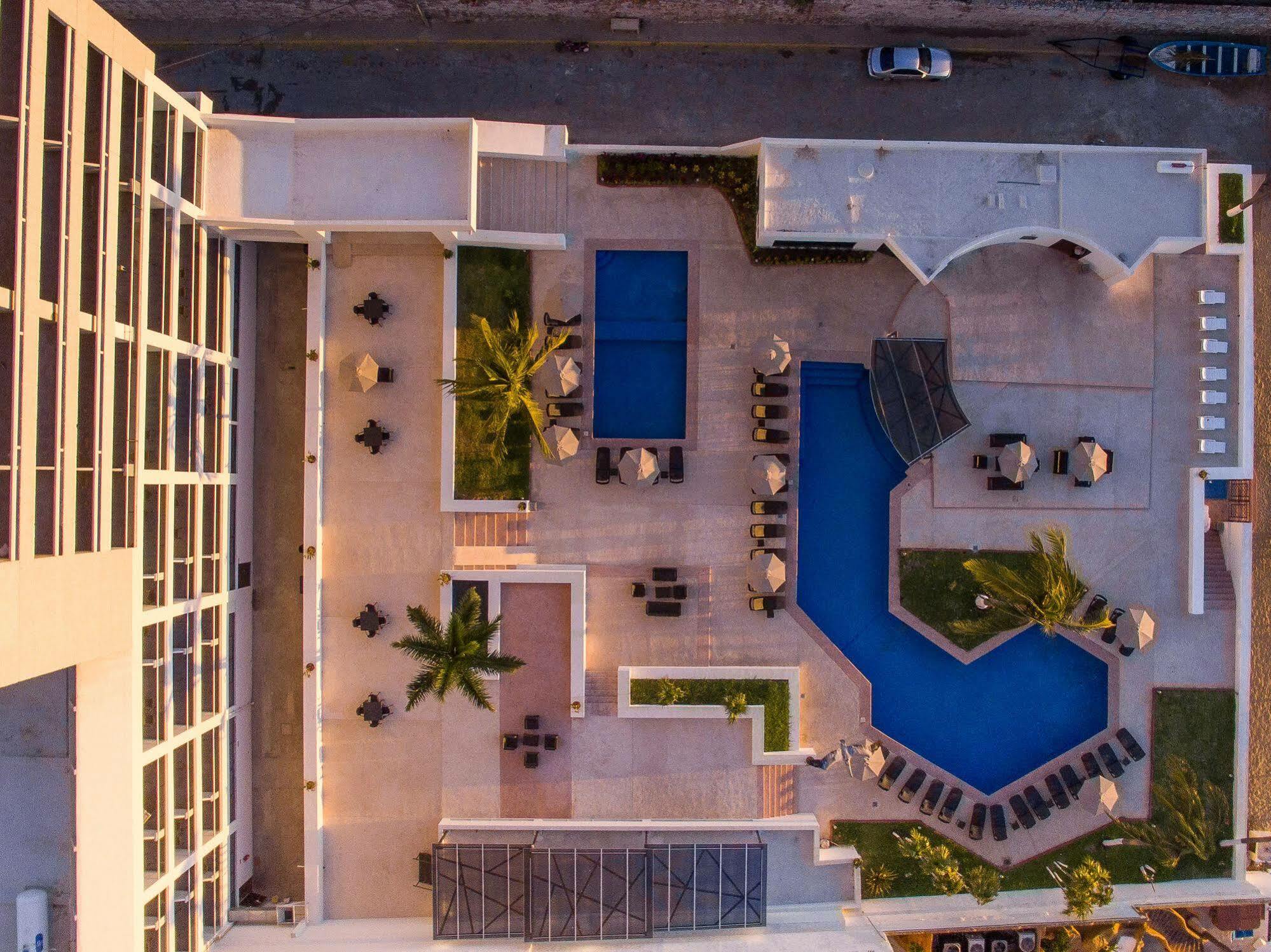 Ocean View Beach Hotel Mazatlán Zewnętrze zdjęcie